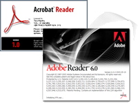 Splashes for Acrobat Reader 1.0 and Adobe Reader 6.0 Splashes for Acrobat Reader 1.0 and Adobe Reader 6.0