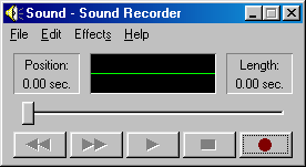 Sound in Windows 98 SE