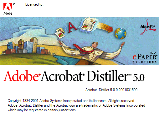 Adobe Acrobat 5 -  8