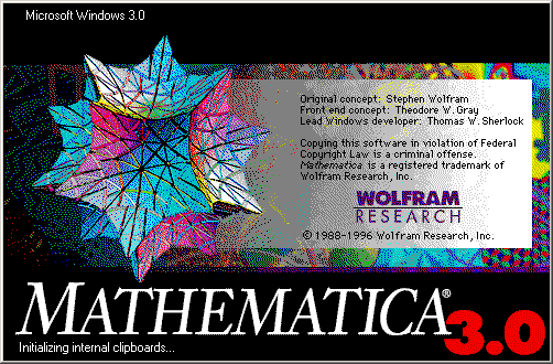 Splash in Mathematica 3.0