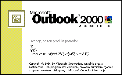 Microsoft Outlook 2003 on Microsoft Outlook 2000 Polish