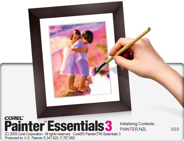 Splash in Corel Painter Essentials 3.